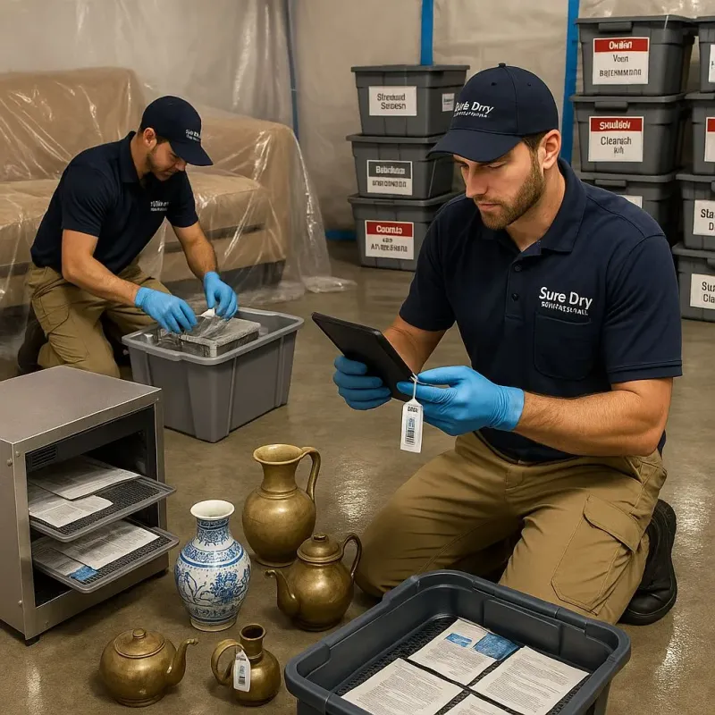 Content Protection and Restoration process in Carencro, LA