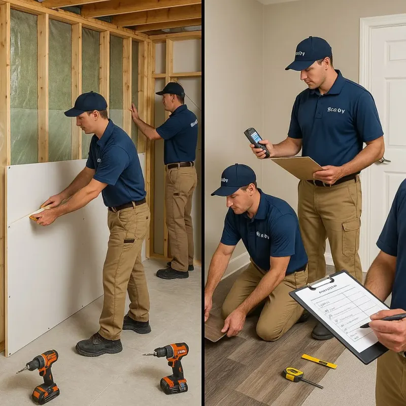 Repairs and Reconstruction process in Carencro, LA