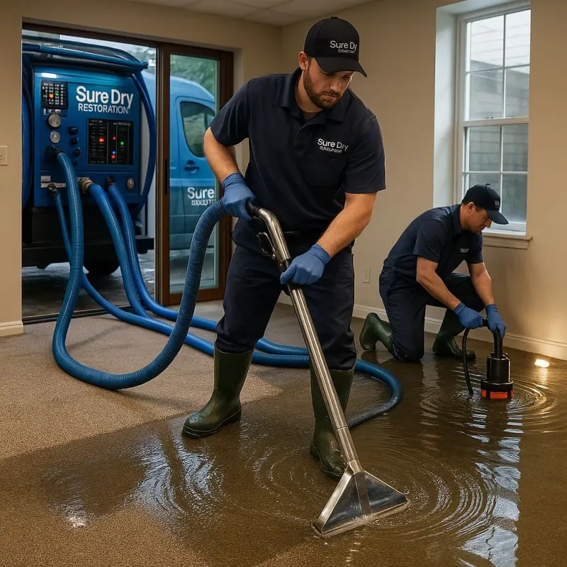 Water Extraction and Removal process in Carencro, LA